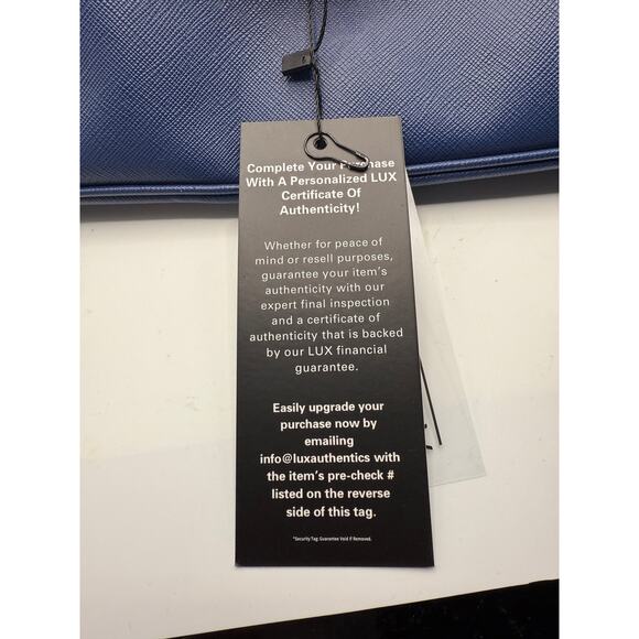 Prada Galleria Saffiano Leather Bag in Blue - Picture 11 of 12